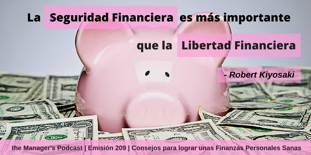Consejos para lograr unas Finanzas Personales Sanas | Por: Gustavo Pérez
