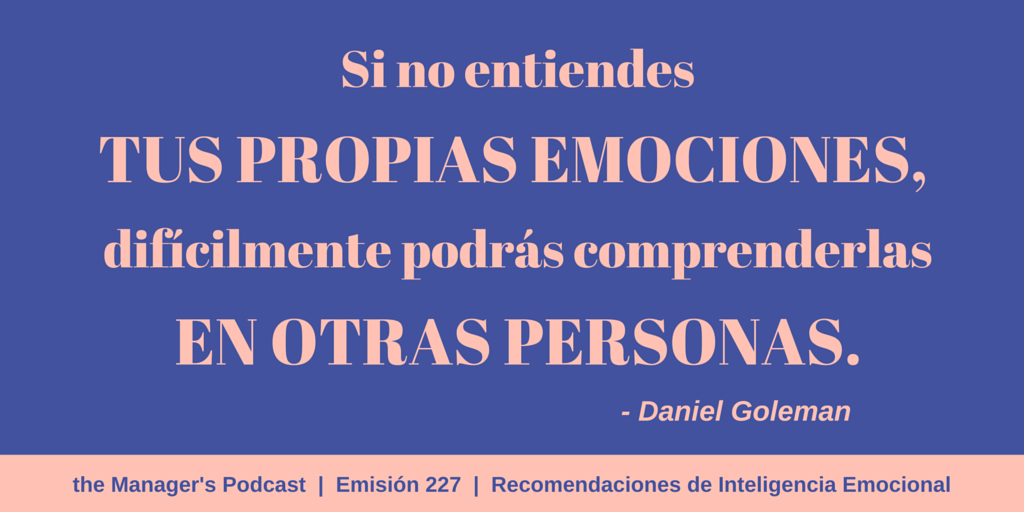 Recomendaciones de Inteligencia Emocional | PODCAST | Por: Gustavo Pérez