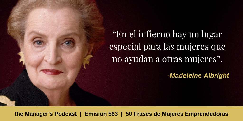 50 Frases de Mujeres Emprendedoras | Primera parte (25 de 50)